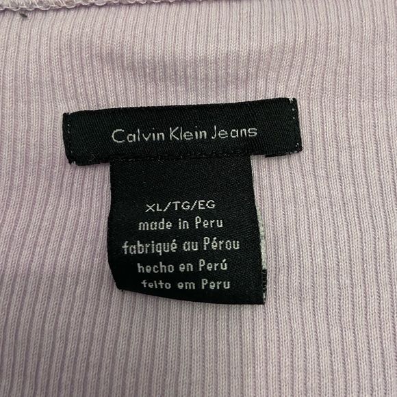 Calvin Klein Jeans Ribbed Top - Picture 3 of 3
